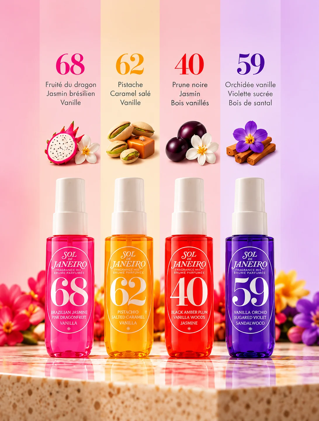 Sol de Janeiro Ipanema Sunrise Cheirosa Perfume Mist Set – 4 × 30 ml — photo 2