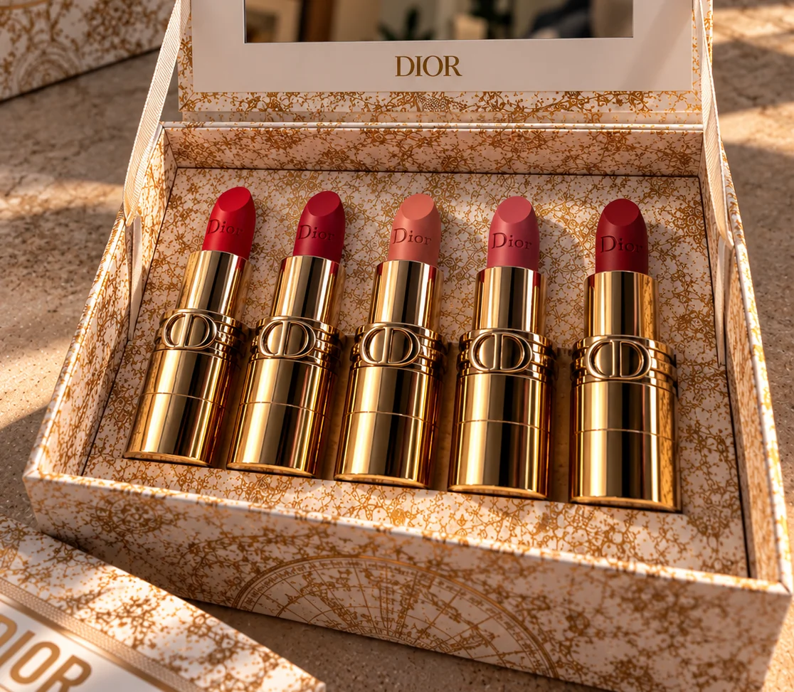 Dior – Coffret 5 Rouges à Lèvres
