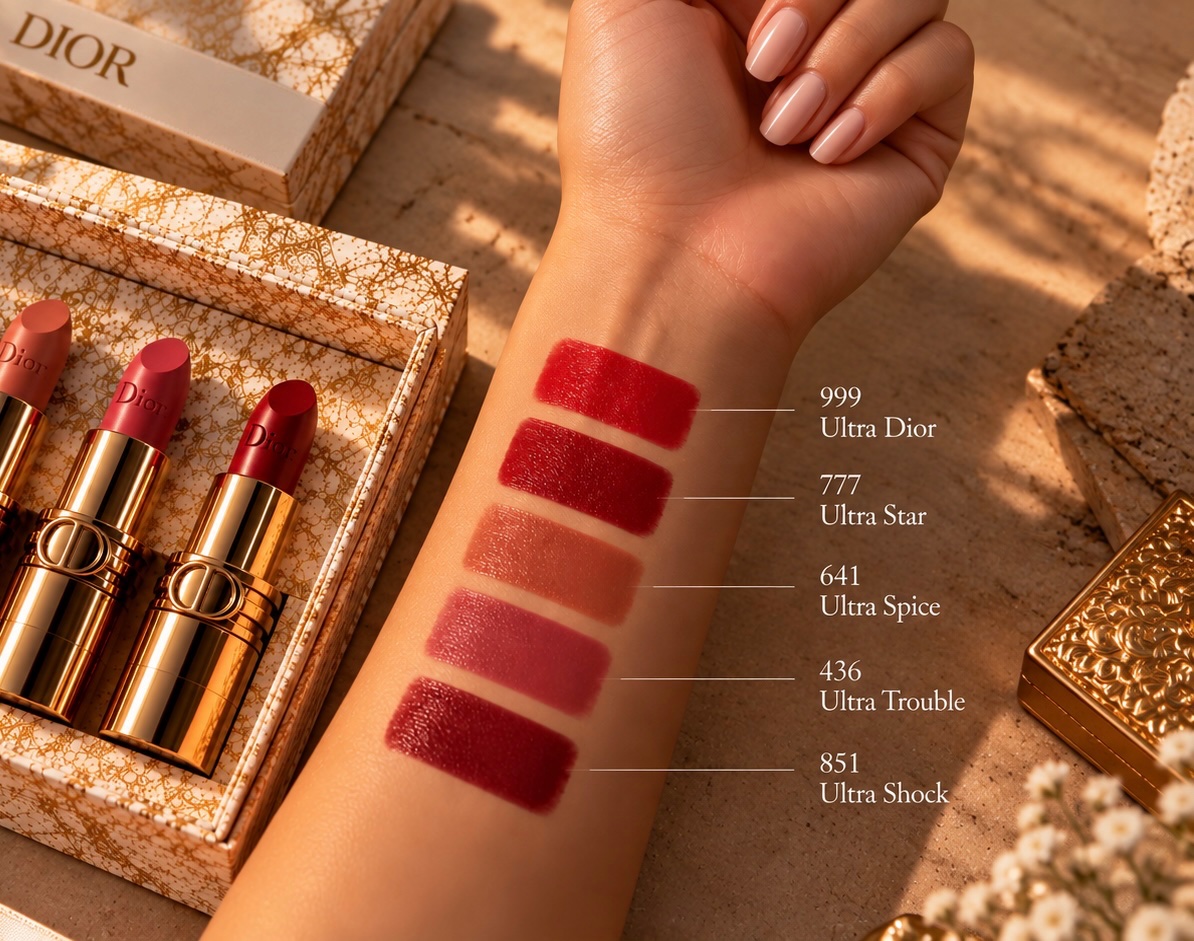 Dior – Coffret 5 Rouges à Lèvres — photo 2